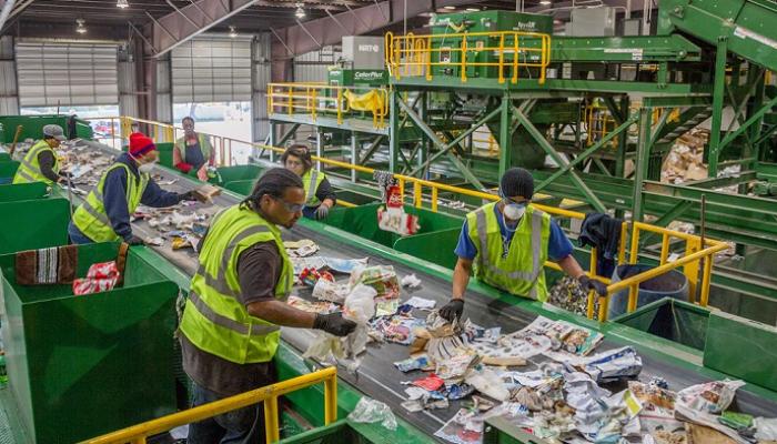 Recycling Material Sorting